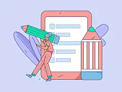 运营插画 | 图源免费EPS文件 |商业人物扁平向量概念手绘插图