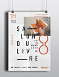 Salon du Livre by Adrien Doud, via Behance