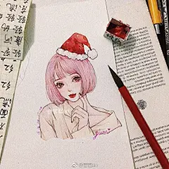 ⭐️大家新年快乐～天天开心
祝怎么吃都不胖

新画旧画一起发～
以及之前抽画的小仙女～祝你生日快乐
水彩超话#2019新年快乐#水彩超话#水彩#水彩手绘超话#水彩插画# ​​​​