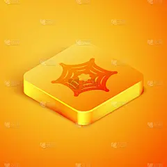 蜘蛛网,分离着色,计算机图标,线条,橙色,被抛弃的,怪异,沟通