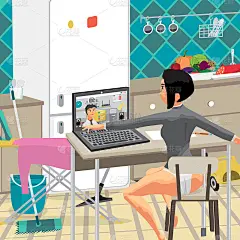 年轻的女企业家正在召开商务会议