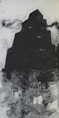 張益昇-漂流城市(浮)-30×65cm-水墨紙本-2012年