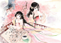 闲静似娇花照水，行动如弱柳扶风_涂鸦王国 原创绘画平台 www.poocg.com
