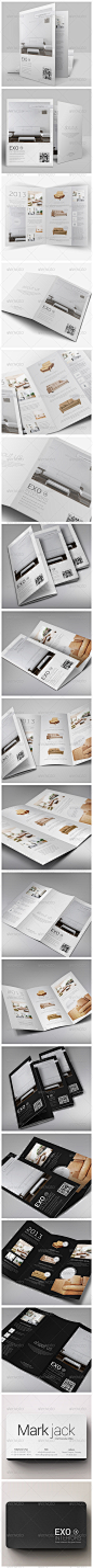 Brochures Pack A4 + Trifold + Business Card - Corporate Brochures