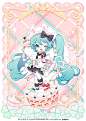 发一发之前给萌盒的39项目画的miku！服装设... 来自Selenium__ - 微博