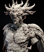 Diablo_7_Rudolf_beres，匈牙利3D艺术家 Rudolf Béres 雕塑造型