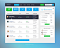 CRM UX / UI for new startup : This is part of a huge project for a new startup. I did the consulting, UX planning, UI design and also I was involved in product design at times.The product is a new CRM for a specific industry. It complies to my vision of g