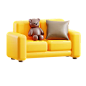 Sofa  3D Icon