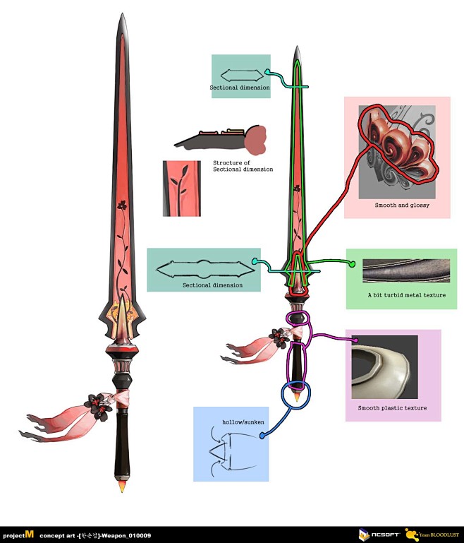 剑灵武器原画