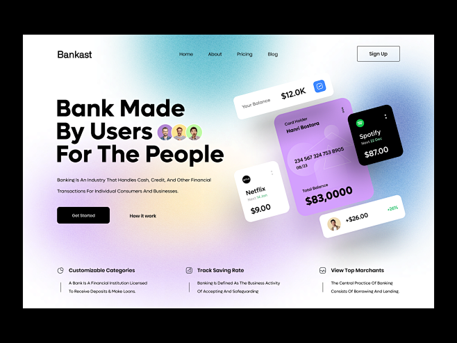 Banking Website