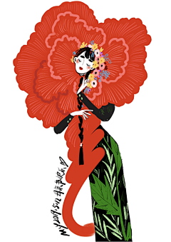 CHENxinlu采集到插画