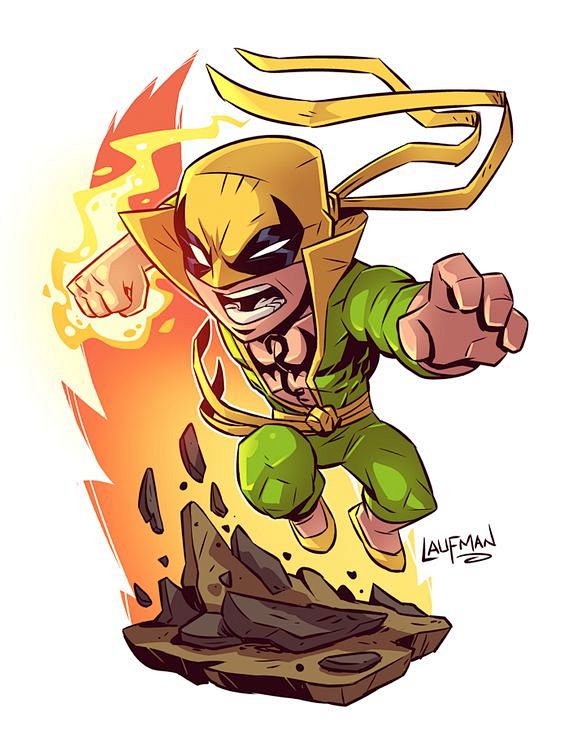 Chibi Iron Fist 8.5x...