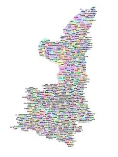 陕西省市县乡镇街道行政区划地图 - 小红书