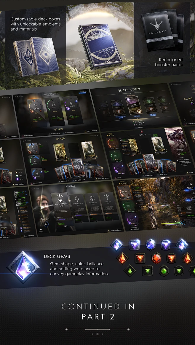 Paragon - UI / UX Design : UI / UX / Graphic design for Epic Games ...