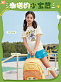 2024YONEX尤尼克斯儿童青少年羽毛球服yy男女T恤运动短袖短裤短裙-tmall.com天猫