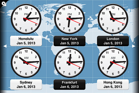 世界时钟newsclocks