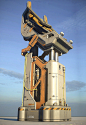 Fuel Silo for Halo 5 : Guardians, Mark Nicolino : This is a fuel silo I created for Halo 5: Guardians

Halo 5: Guardians was released on October 27, 2015.