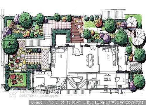 88张高质量庭院设计平面图 - FM设计网-花瓣网