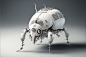 beatle crab Cyberpunk futuristic insect robot sci-fi scorpian spider ai