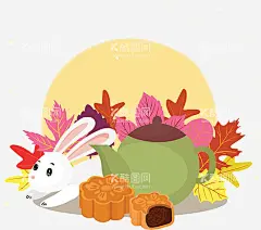 中秋节圆月   - 源文件下载【酷图网】中秋节圆月,月饼玉兔,中秋节,圆月,月饼,小白兔,明月,祥云,八月十五,茶壶,茶点,枫叶,海报精美,装饰,时尚背景,酷炫,潮流,背景图,底图,包装设计,设计元素,板报,海报,模板,办公,企划