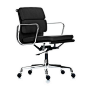 瑞士Vitra Soft Pad Chair EA 217 短背软垫 扶手办公椅