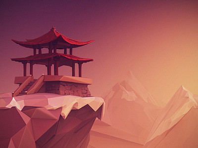 Low Poly Roof Of The...