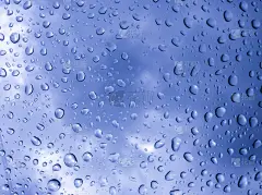 水滴,水,玻璃,雨滴,湿,清新,背景分离,灰色,环境,泰国
