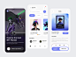 NFT Marketplace Mobile App - Open Space animation bitcoin btc cryptocurrency design eth etherium exchange mobile app nft nft marketplace nft mobile nfts ui ux