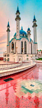 Qolsharif Mosque, Kazan, Russia: 