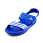 Adidas阿迪达斯正品童鞋 儿童彩色魔术贴沙滩凉鞋