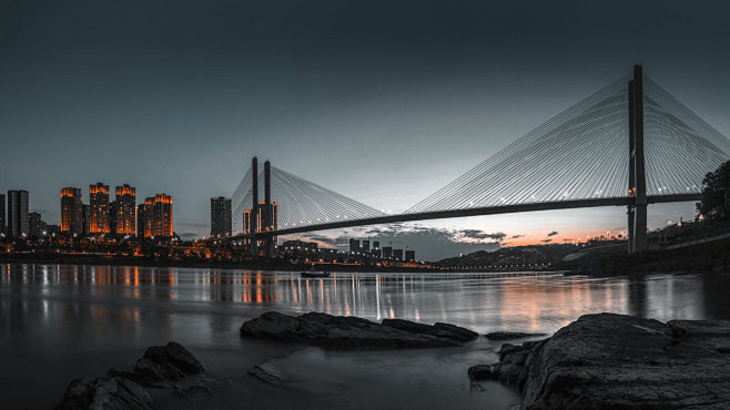 The river