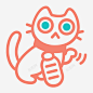 曼尼基招手猫财富图标 免费下载 页面网页 平面电商 创意素材