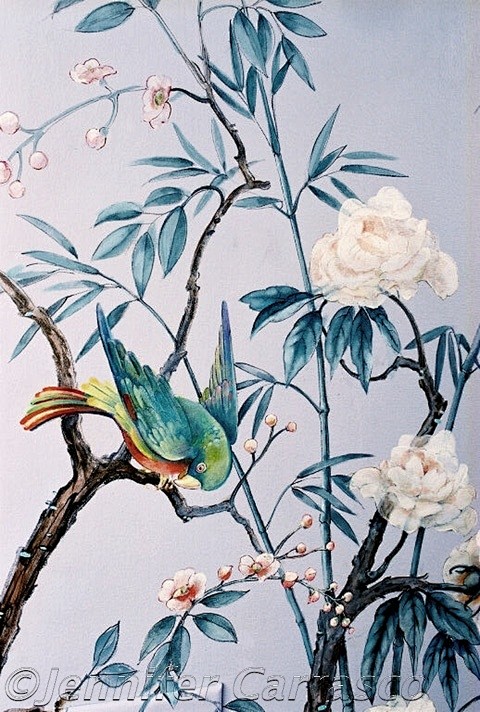 chinoisery painting ...