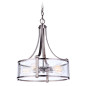 Elliot Brushed Polished Nickel Pendant by Craftmade Lighting