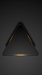 triangle, light, lighting, triangle, light fixture, lighting accessory, iphone wallpaper