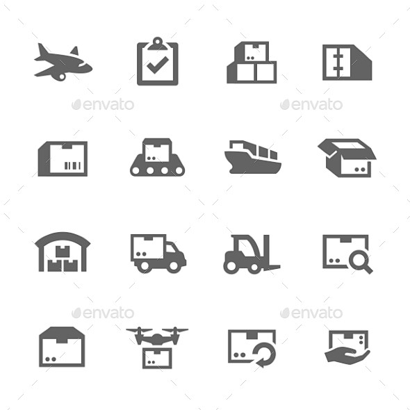 货物图标——业务图标Cargo Icon...