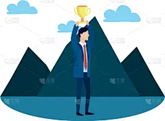 男商人,卡通,头像,商务,专业人员,经理,现代,城市