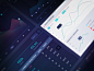 Dashboard with line graph