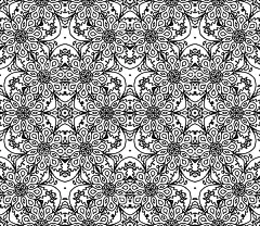 几何形状,圆形,曼荼罗,背景,抽象,四方连续纹样,绘画插图,矢量,花,乱画