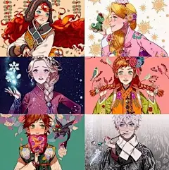 【大触】好心动！不一样的迪士尼，充满韩国风味的韩服角色明信片！-土豆动漫-微头条(wtoutiao.com)