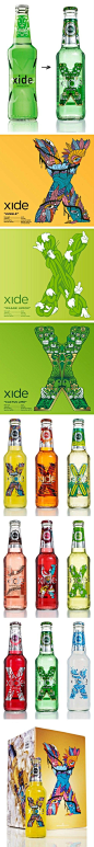 Carlsberg Xide酒品牌包装视觉形象升级（英国设计师Richard Baird作品） #采集大赛#