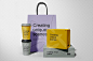 bag box branding  package package design  Packaging packaging design paper bag product product design 