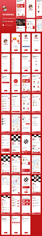 #APP模板#
食品配送美食订送餐详情购物车订单追踪app ui源文件fig模板