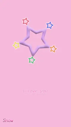 壁纸  l love you