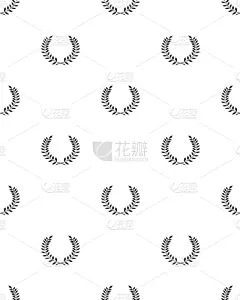 月桂花冠,创造力,无缝纹理,华丽的,几何形状,幻想,纺织品,六边形,重复,装饰