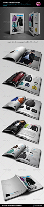 Product Catalogue Template 服装宣传册手册画册模板素材源文件-淘宝网