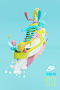 NIKE AIRMAX 90 by AARON MARTINEZ, via Behance