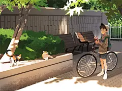记录生活中的小事！12张美式风格插画 - 优优教程网 - 自学就上优优网 - UiiiUiii.com : 来自韩国的插画师 Hong Seung 的一组插画作品，超喜欢他这种美式风格，作品中光影巧妙的处理，搭配多种不同纹理的材质，营造出轻松舒适的画面感觉，很适合想要学习光影塑造的小伙伴借鉴~ ​