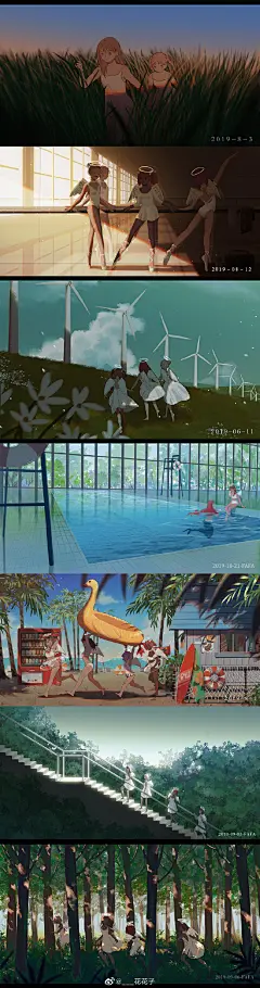 ___花花子的微博_微博 _日系插画_T2020917 