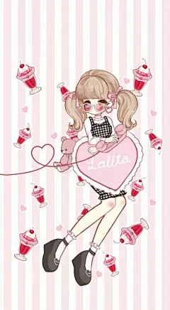 『兮熙』女生壁纸_手机壁纸_动漫卡通_我要个性网